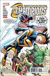 Champions #2 Cover