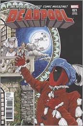 Deadpool #21 Cover - Lee Variant