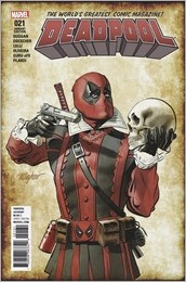 Deadpool #21 Cover - Mayhew Variant