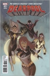 Deadpool #21 Cover - Noto Champions Variant