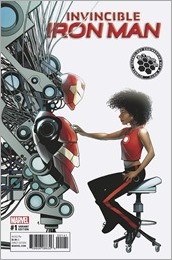 Invincible Iron Man #1 Cover - McKone STEAM Variant