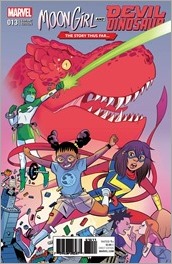 Moon Girl and Devil Dinosaur #13 Cover - Bustos Variant