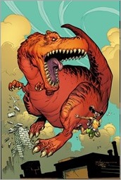 Moon Girl and Devil Dinosaur #13 Cover - Stroman Variant