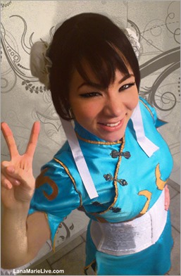 LanaCosplay as Chun Li