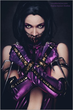 LanaCosplay as Mileena (Photo by Digital Asylum Studios)