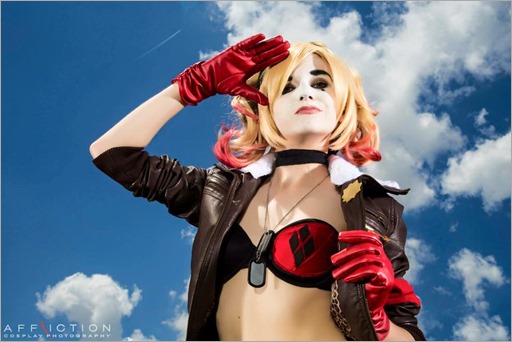 Musable Cosplay as Harley Quinn (Photo by Affliction Cosplay Photography)