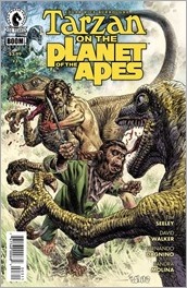 Tarzan on the Planet of the Apes #3 Cover