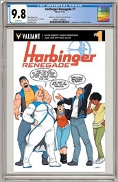 Harbinger Renegade #1 Cover - Perez CGC Variant