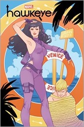 Hawkeye #1 Cover - Sauvage Variant