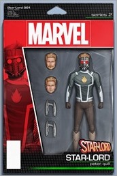 Star-Lord #1 Cover - Christopher Action Figure Variant