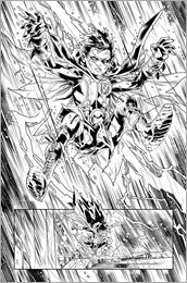 Teen Titans #2 Preview 1 - inks only