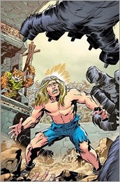 The Kamandi Challenge #1 Cover - Giffen Variant