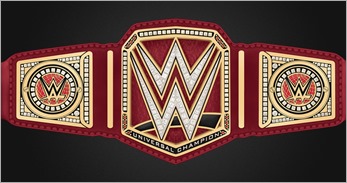 WWE #1 Cover H - Title Belt