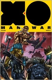 X-O Manowar #2 Cover - Suayan Interlocking Variant