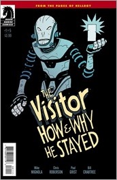 The Visitor: How and Why He Stayed #1 Cover