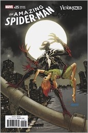 Amazing Spider-Man #25 Cover - Johnson Venomized Variant