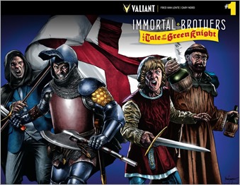 Immortal Brothers: The Tale of The Green Knight #1 Cover B - Suayan