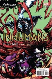 Inhumans Prime #1 Cover - Stegman Venomized Variant