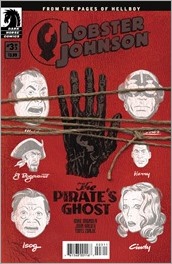 Lobster Johnson: The Pirate's Ghost #3 Cover