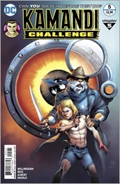 The Kamandi Challenge #5 Cover - Reis Variant