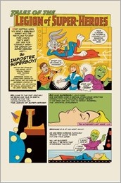 Legion of Super-Heroes/Bugs Bunny Special #1 Backup Preview 1