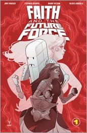 Faith and The Future Force #1 Cover - Sauvage Variant