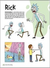 The Art of Rick and Morty HC Preview 1