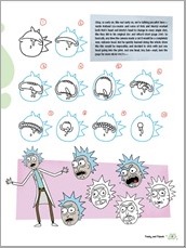 The Art of Rick and Morty HC Preview 2