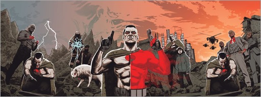 Bloodshot Salvation #3 Cover - Smallwood Interlocking Variant