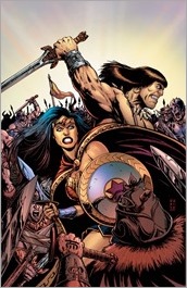 Wonder Woman/Conan #1 Cover