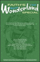 Faith’s Winter Wonderland Special #1 Preview 1