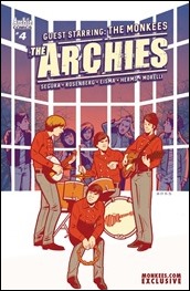 The Archies #4 Cover - Monkees Exclusive