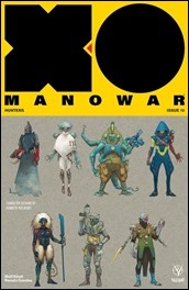 X-O Manowar #10 Cover - Rocafort Character Variant