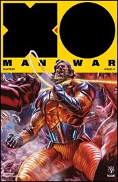 X-O Manowar #10 Cover - Massafera Icon Variant