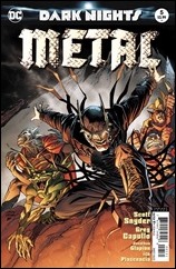 Dark Nights: Metal #5 Cover - Kubert Variant