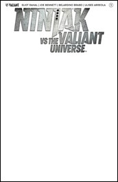 Ninjak vs. The Valiant Universe #1 Cover - Blank