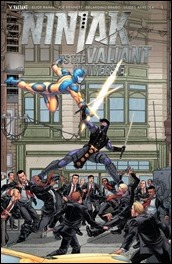 Ninjak vs. The Valiant Universe #1 Cover - Portela Variant