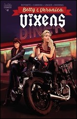 Betty & Veronica: Vixens #4 Cover - Staggs Variant