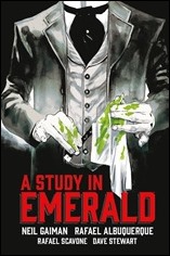 Neil Gaiman’s A Study In Emerald HC Cover