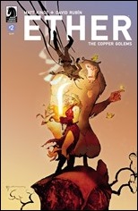 Ether: Copper Golems #2 Cover - Sienkiewicz variant