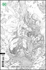Justice League #2 Cover - Lee Sketch Variant