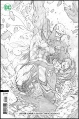 Justice League #2 Cover - Lee Sketch Variant