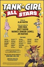 Tank Girl All Stars #1 Credits