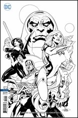 Justice League Odyssey #1 Cover - Uncolored Dodson Variant