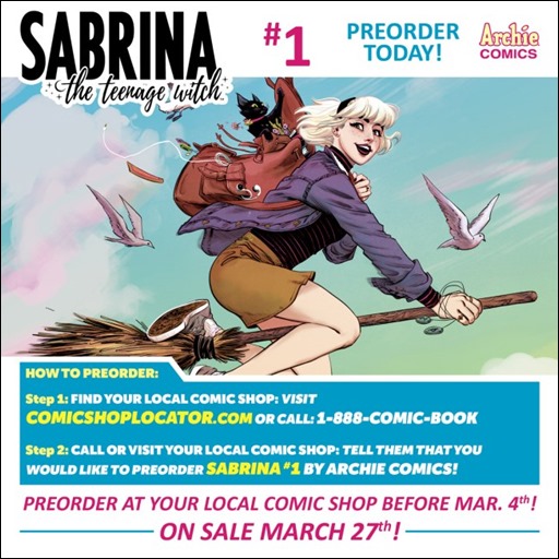 Sabrina The Teenage Witch #1 Preorder
