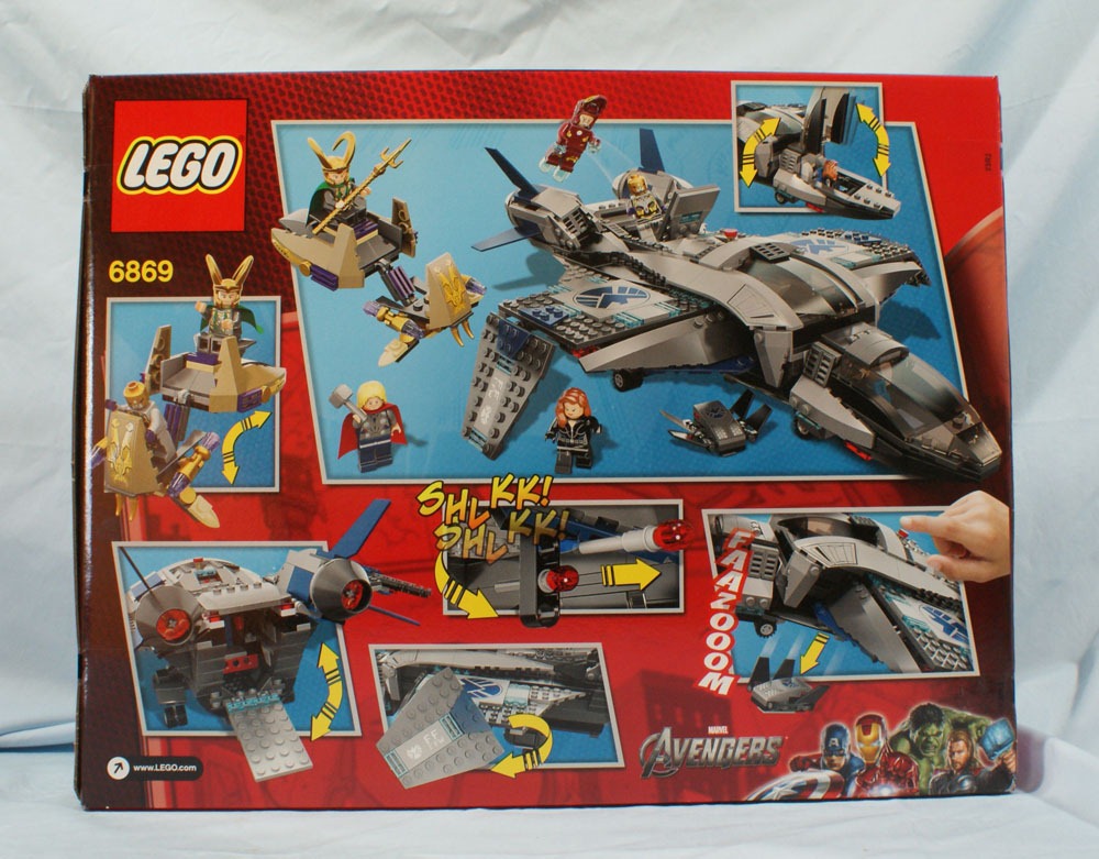 lego 2012 quinjet