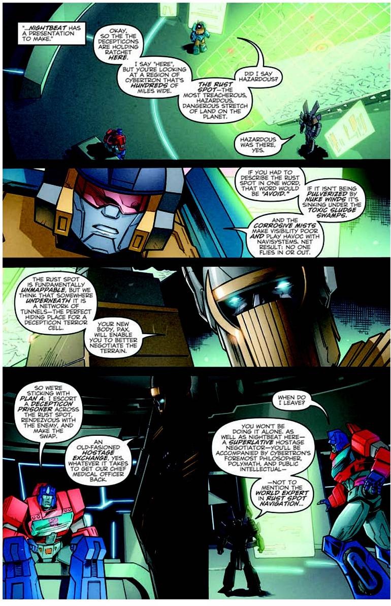 Preview: Transformers Spotlight: Orion Pax - Comic Book Critic