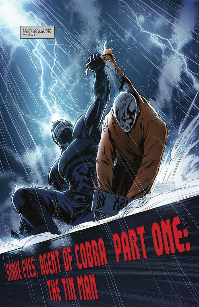 Preview Of G I Joe Snake Eyes Agent Of Cobra 1 Idw