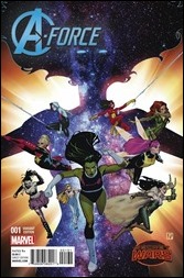A-Force #1 Cover - Molina Variant