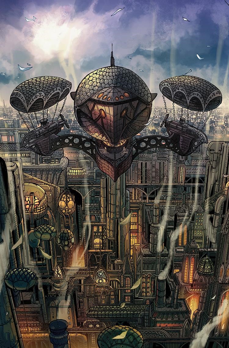 Lantern City, A Steampunk Monthly Debuts In May (Archaia)